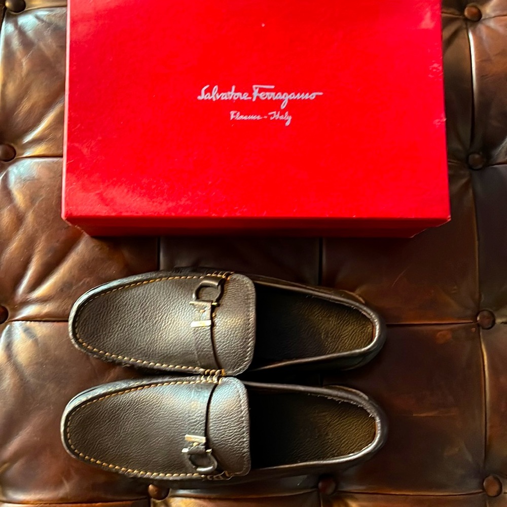 Ferragamo Brown Loafers